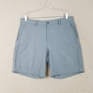 Vineyard Vines Shorts Mens 32 Blue Stretch Chino Flat Front Casual Golf
